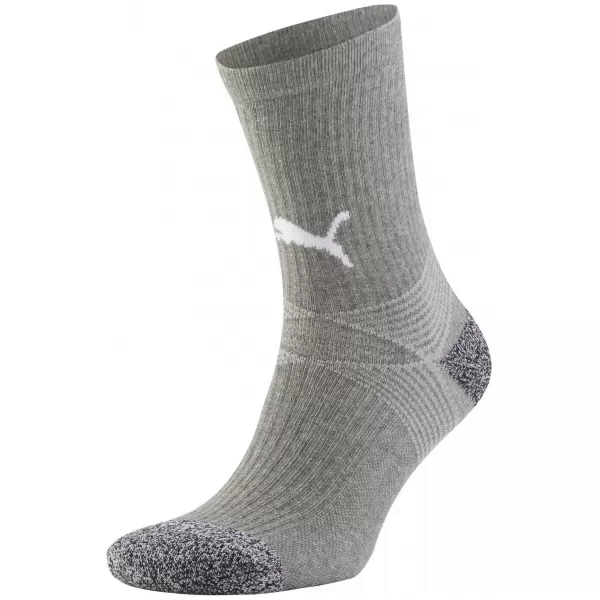  Pánské fotbalové ponožky PUMA TEAMLIGA TRAINING SOCKS 657270_51 MEDIUM GRAYHEATHER/PUMAWHITE 