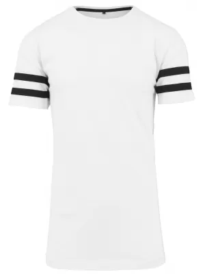 Pánské triko BY BY032 WHITE/BLACK