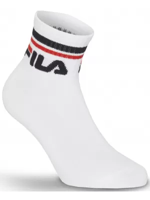 Ponožky FILA QUARTER 3-PACK F9398 WHITE