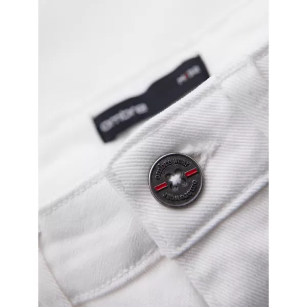  Pánské kraťasy OMBRE OM-SRDS-0162 WHITE 