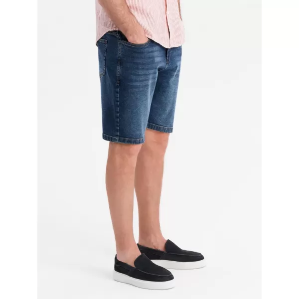  Pánské kraťasy OMBRE OM-SRDS-0171 DARK BLUE 