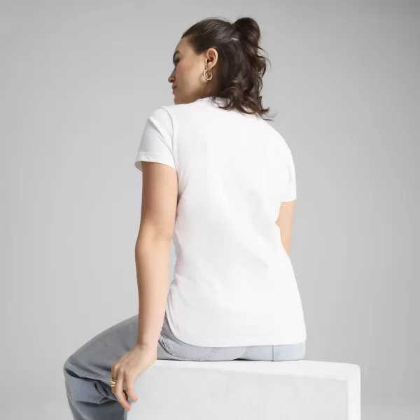  Dámské triko PUMA GRAPHICS BRANDED LEAF TEE 685082_02 PUMA WHITE 