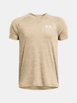 Chlapecké triko UNDER ARMOUR TECH 2.0 SS 1363284-301 HNĚDÁ
