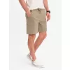 Pánské kraťasy OMBRE OM-SRCG-0194 LIGHT OLIVE