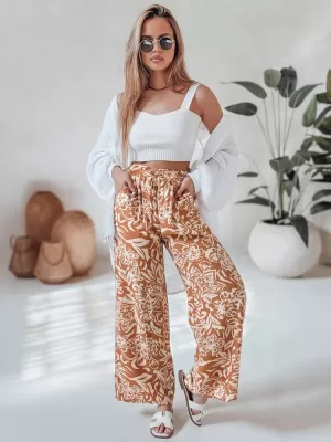 Dámské kalhoty DSTREET TROPICAL SUN MIX BAREV