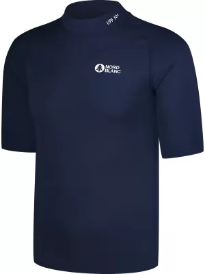 Pánské triko s UV ochranou NORDBLANC MARINE NBSMF8089 MODRÁ