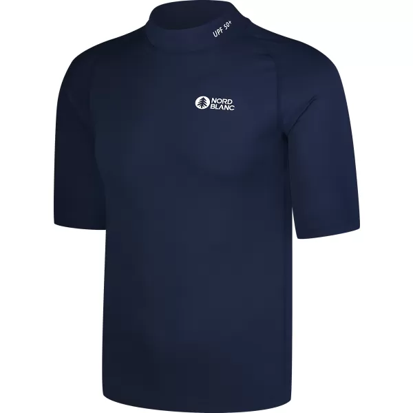  Pánské triko s UV ochranou NORDBLANC MARINE NBSMF8089 MODRÁ 