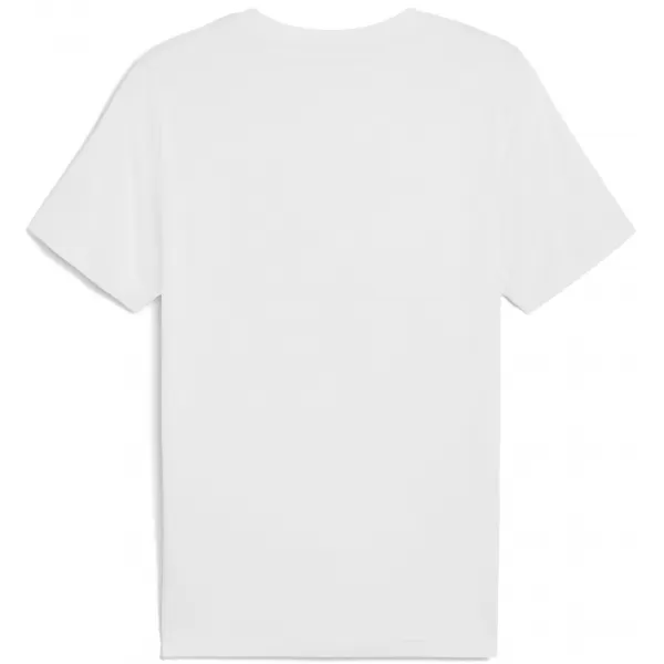  Pánské triko PUMA GRAPHICS MULTIPLE LOGO TEE 684826_02 PUMA WHITE 