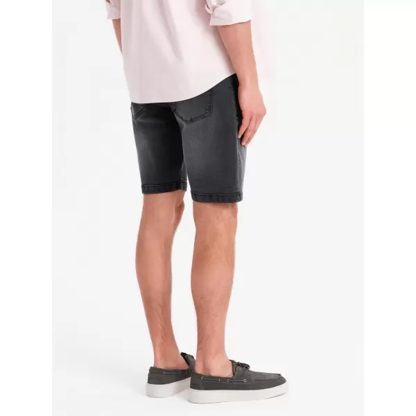  Pánské kraťasy OMBRE OM-SRDS-0171 BLACK 