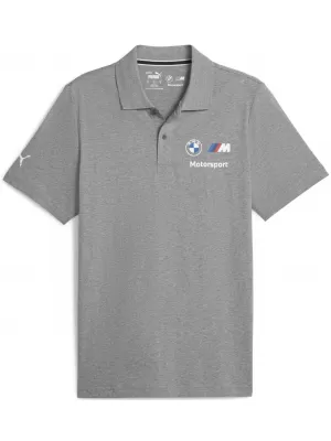 Pánské triko s límečkem PUMA BMW MMS ESS POLO 621312_03 MEDIUM GRAY HEATHER
