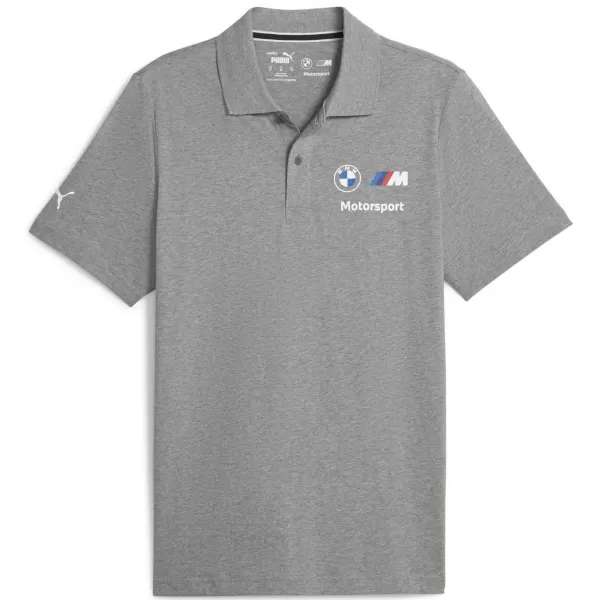  Pánské triko s límečkem PUMA BMW MMS ESS POLO 621312_03 MEDIUM GRAY HEATHER 