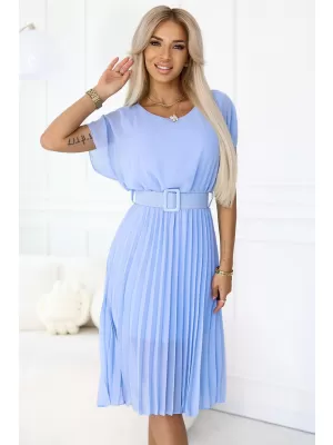 Dámské šaty NUMOCO MIA 465-4 MODRÁ