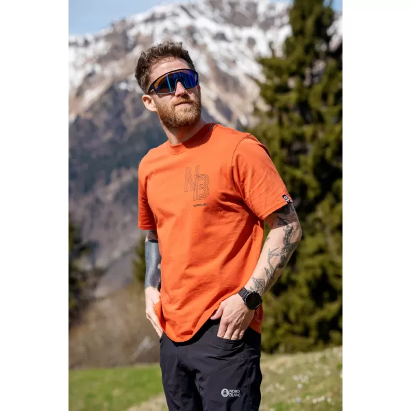  Pánské triko NORDBLANC NBSMT8161 ORANŽOVÁ 