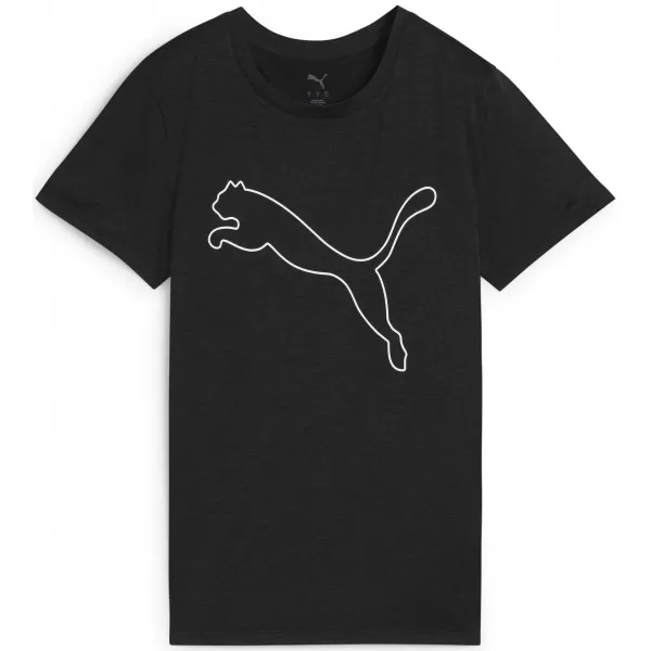  Dámské triko PUMA TAD ESSENTIAL W HEATHER TEE 525893_01 PUMA BLACK HEATHER 