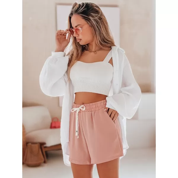  Dámské kraťasy DSTREET HOT VIBE RŮŽOVÁ 