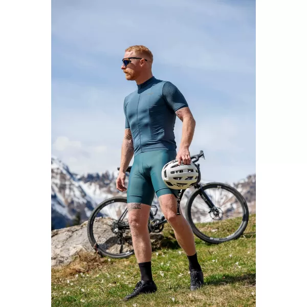  Pánský cyklo dres NORDBLANC WONDERMENT NBSMF8215 ZELENÁ 