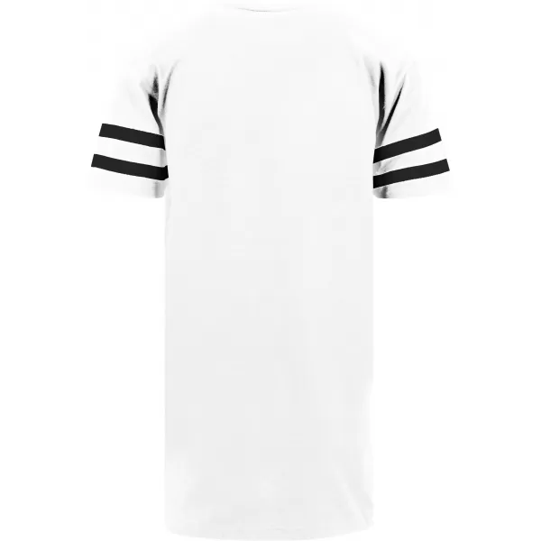  Pánské triko BY BY032 WHITE/BLACK 