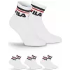 Ponožky FILA QUARTER 3-PACK F9398 WHITE