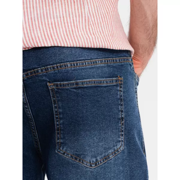  Pánské kraťasy OMBRE OM-SRDS-0171 DARK BLUE 
