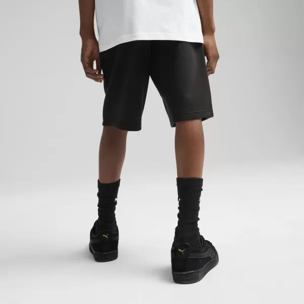  Dětské kraťasy PUMA MID90S LONG SHORTS 685151_01 PUMA BLACK 
