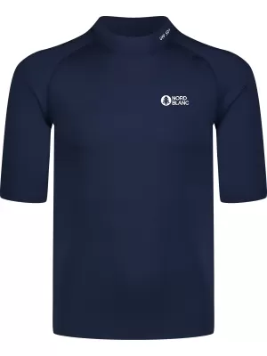 Pánské triko s UV ochranou NORDBLANC MARINE NBSMF8089 MODRÁ