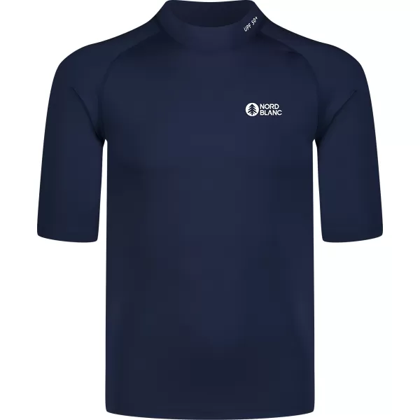  Pánské triko s UV ochranou NORDBLANC MARINE NBSMF8089 MODRÁ 