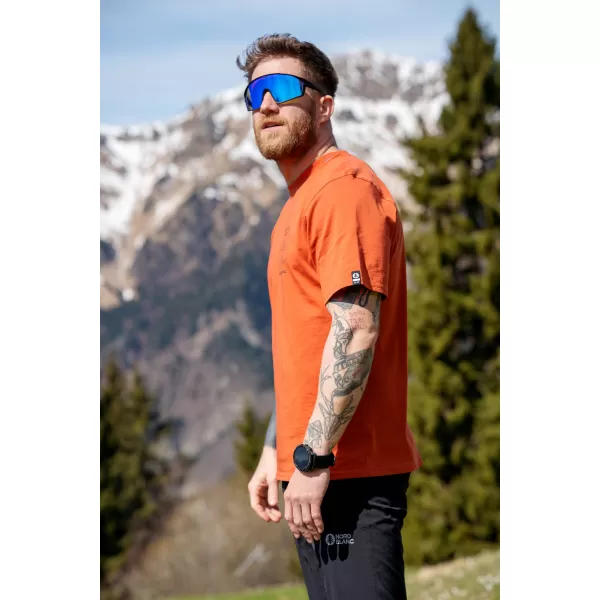  Pánské triko NORDBLANC NBSMT8161 ORANŽOVÁ 