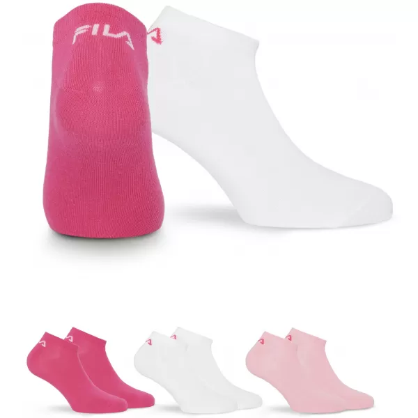  Ponožky FILA INVISIBLE 3-PACK F9100 PINK PANTHER 
