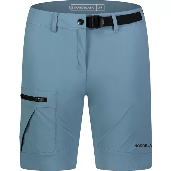  Dámské outdoorové kraťasy NORDBLANC HUES NBSPL8194 MODRÁ 