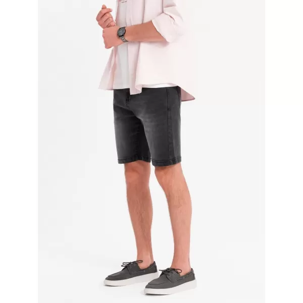  Pánské kraťasy OMBRE OM-SRDS-0171 BLACK 
