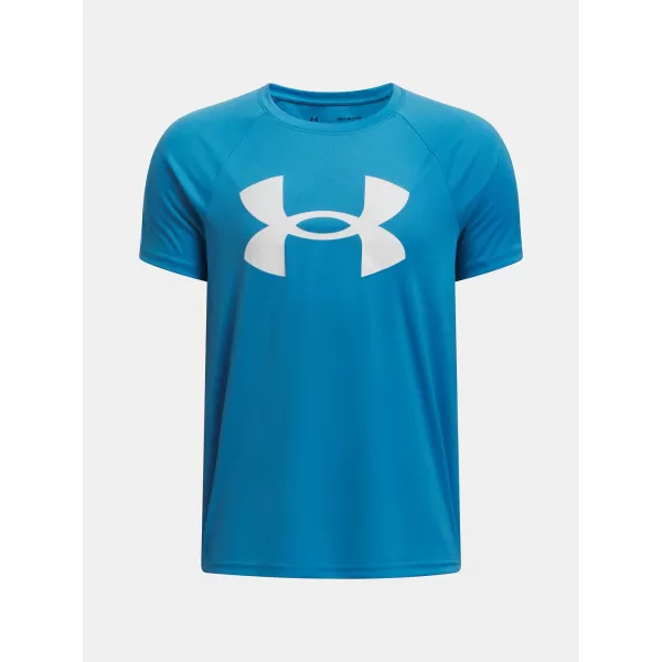  Chlapecké triko UNDER ARMOUR TECH BIG LOGO SS 1363283-453 MODRÁ 