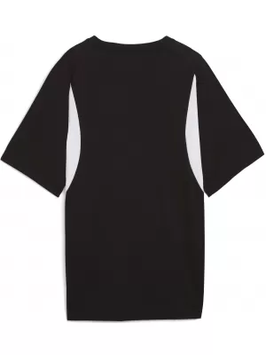 Dámské triko PUMA TEAMEVOSTRIPE TEE WMN 659959_03 PUMA BLACK/PUMA SILVER
