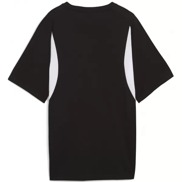  Dámské triko PUMA TEAMEVOSTRIPE TEE WMN 659959_03 PUMA BLACK/PUMA SILVER 