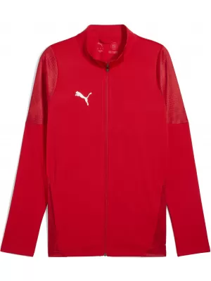 Pánská bunda PUMA TEAMCUP TRAINING JACKET 659165_01 PUMA RED/PUMA SILVER