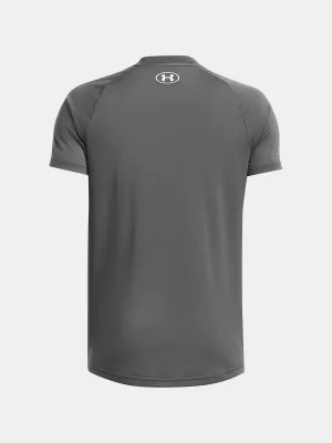 Chlapecké triko UNDER ARMOUR TECH 2.0 SS 1363284-025 ŠEDÁ