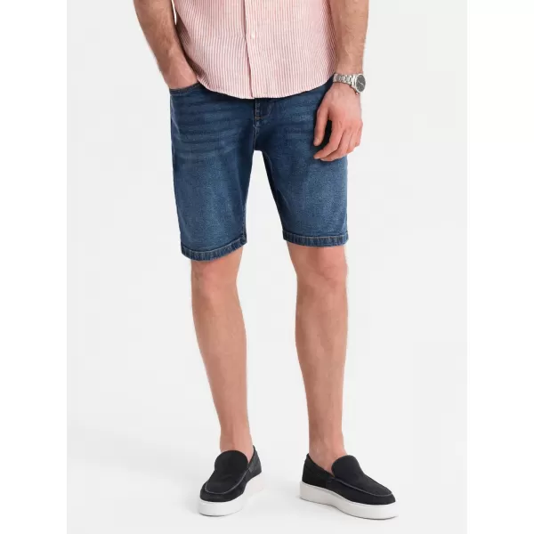  Pánské kraťasy OMBRE OM-SRDS-0171 DARK BLUE 