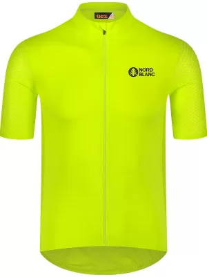 Pánský cyklo dres NORDBLANC WONDERMENT NBSMF8215 ŽLUTÁ
