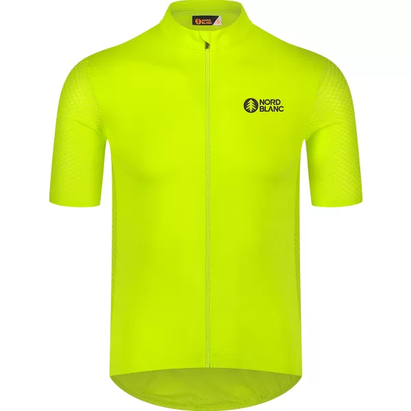 Pánský cyklo dres NORDBLANC WONDERMENT NBSMF8215 ŽLUTÁ 