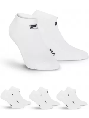 Ponožky FILA INVISIBLE 3-PACK F1735 WHITE