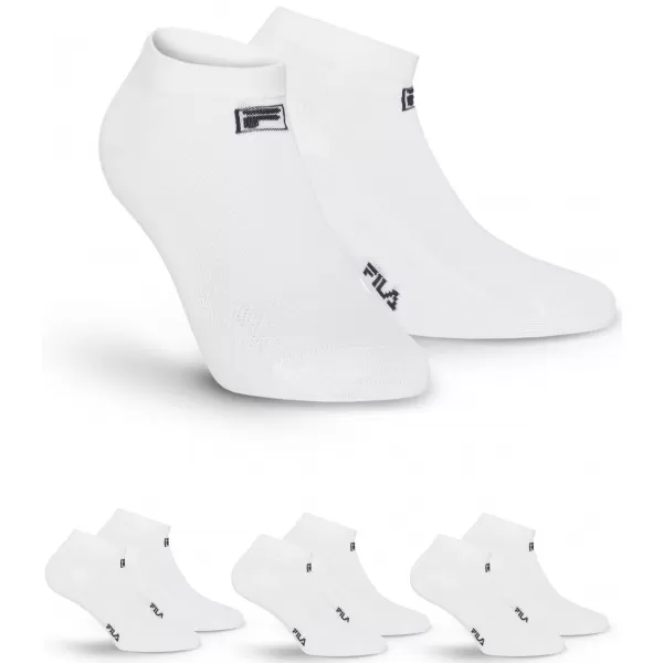  Ponožky FILA INVISIBLE 3-PACK F1735 WHITE 