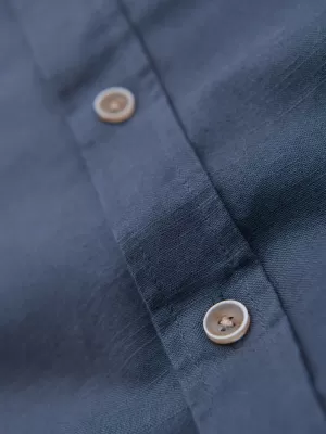 Pánská košile OMBRE OM-SHCS-0134 BLUE