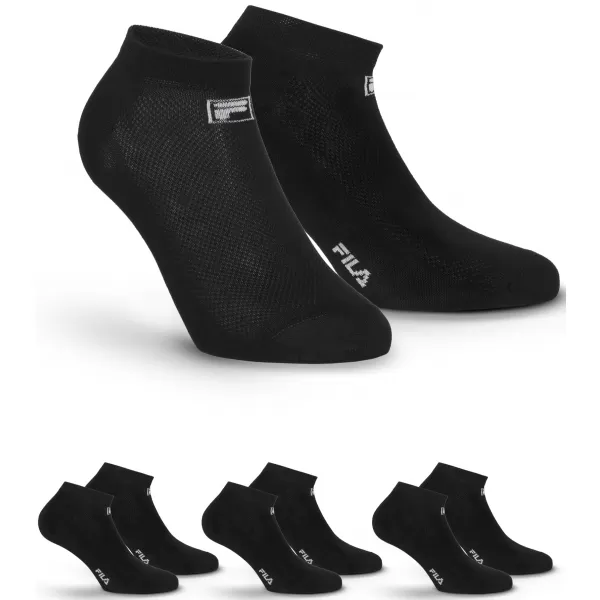  Ponožky FILA INVISIBLE 3-PACK F1735 BLACK 