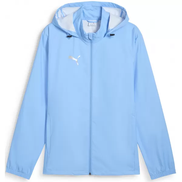  Pánská větrovka PUMA TEAMADDITIONS ALLWEATHER JKT 659169_18 TEAM LIGHT BLUE/PUMA SILVER 