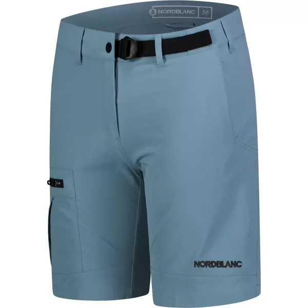  Dámské outdoorové kraťasy NORDBLANC HUES NBSPL8194 MODRÁ 