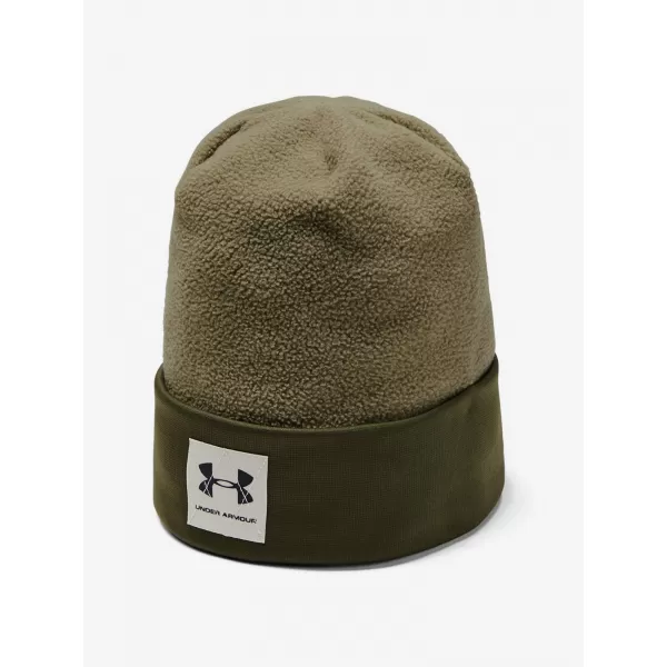  Chlapecká čepice UNDER ARMOUR BOYS UNSTOPPABLE FLEECE BEANIE 1346166-331 ZELENÁ 