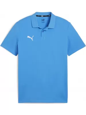 Pánské triko s límečkem PUMA TEAMGOAL CASUALS POLO 658605_02 IGNITE BLUE/PUMA WHITE