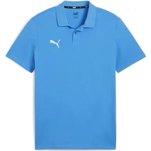  Pánské triko s límečkem PUMA TEAMGOAL CASUALS POLO 658605_02 IGNITE BLUE/PUMA WHITE 