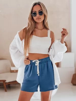 Dámské kraťasy DSTREET HOT VIBE MODRÁ