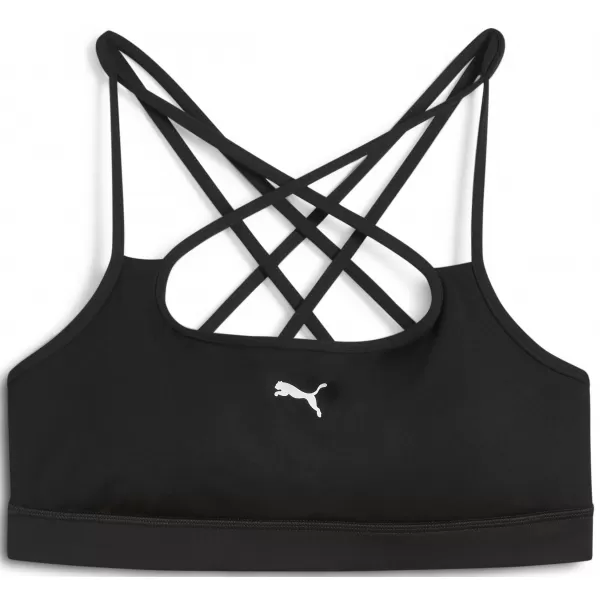  Dámská podprsenka PUMA MOVE STRAPPY BRA 526224_51 PUMA BLACK/PUMA WHITE 