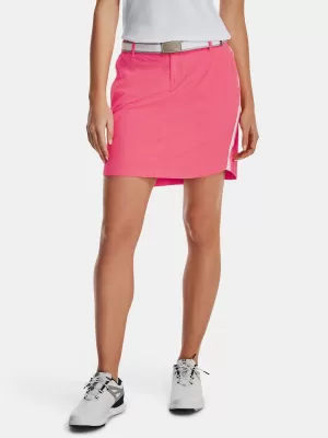 Dámská sukně UNDER ARMOUR LINKS WOVEN SKORT 1362111-683 RŮŽOVÁ